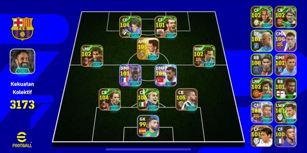 Gambar Product eFootball EPIC Account 3100+ Strength - Cheap & Guaranteed