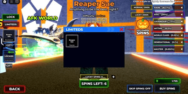 Gambar Product Collectible account Blue Lock Rivals and Basketball Zero + Bonus divine weapon in Hunty zombie (Look in account description below for the detail)