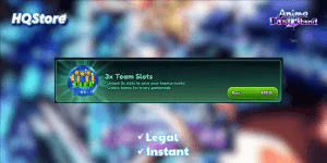 3 More Team Slots