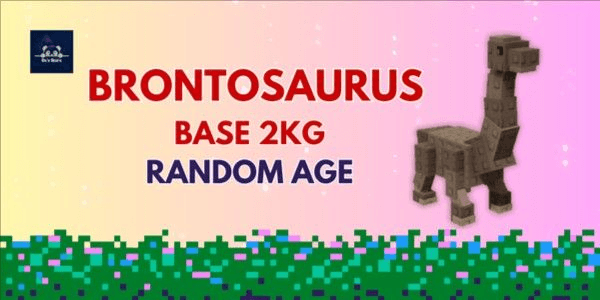 Gambar Product Brontosaurus Base 2kg - Grow A Garden