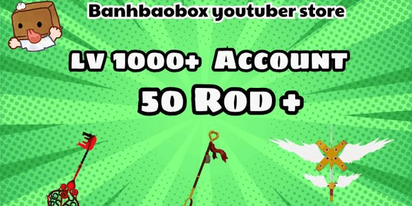 Gambar Product Lv1000+ account with 50+ rod