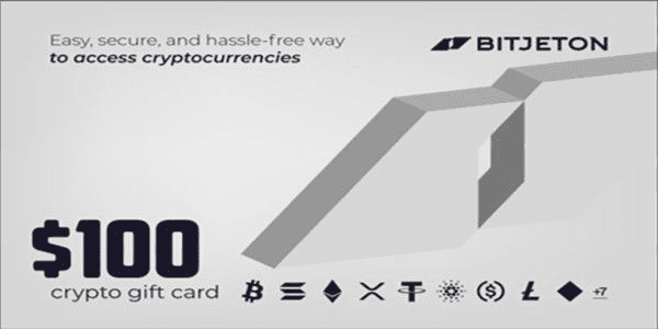 Gambar Product BitJeton Crypto Gift Card - 100 USD