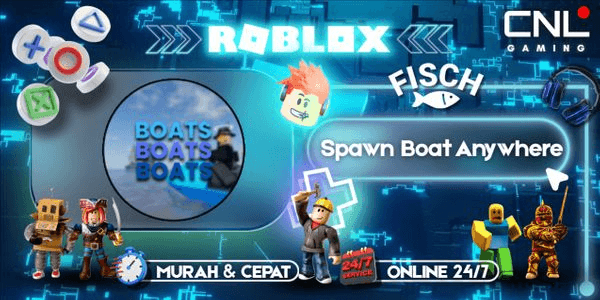 Gambar Product Spawn Boat Anywhere