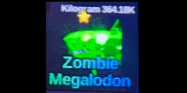 Gambar Product Fish it~ Zombie megalodon 364k kg via trade ~ fast transaksi + safe