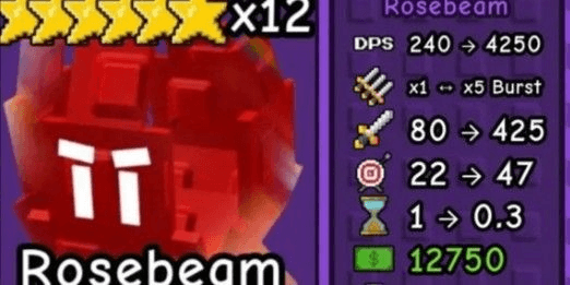 Gambar Product Rosebeam | Garden Tower Defense