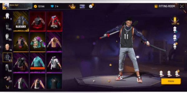 Gambar Product FREE FIRE ACCOUNT 4 EVO GAGAH