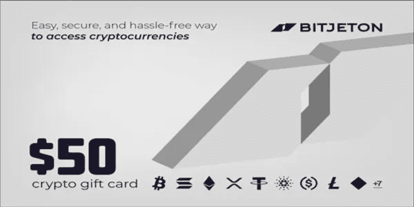 BitJeton Gift Card 50 USD