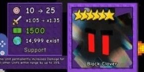 Gambar Product Black Clover | Garden Tower Defense