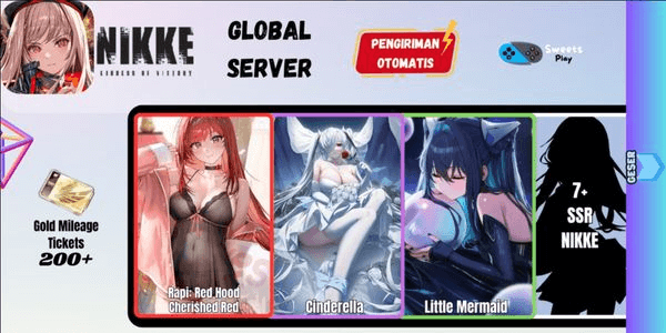 Gambar Product [GLOBAL] Goddess Of Victory: Nikke Limited SP3 Account