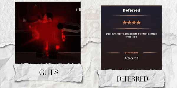 Gambar Product Deferred Guts | Legendary Trait - A Universal Time (AUT)