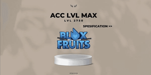 Gambar Product Akun Level 2750+ Unlock Godhuman (BACA DESKRIPSI)