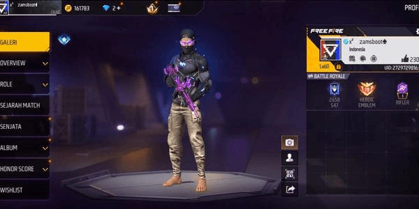 Gambar Product Cheapest FF Account | Ready to Push Rank | Luxurious Bundle | Guaranteed 100% Safe