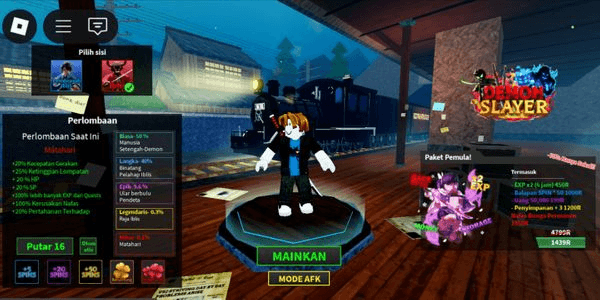 Gambar Product akun starter race sun