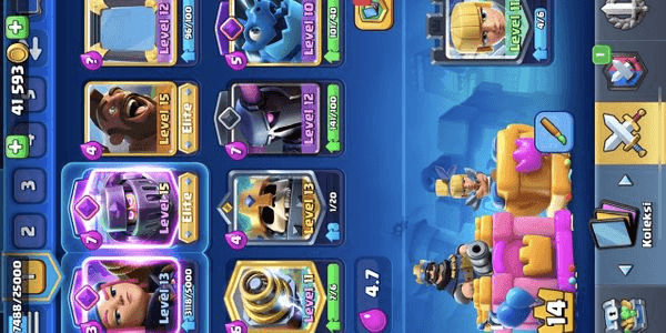 Gambar Product KING TOWER LEVEL 14 | CARDS 121 | ARENA 21 | 8005 TROPHIES | FREE ACCOUNT BRAWL STARS | 133 SKINS | 40K TROPHIES | 87 BRAWLERS |