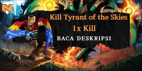Gambar Product Joki Kill Tyrant of The Skies