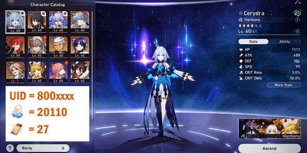 Gambar Product [ ASIA ] MC STELLE + 9 SSR (AS PER IMAGE)