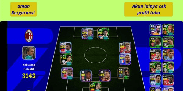 Gambar Product EFOOTBALL ACCOUNT GG READY TO PLAY SAFE GUARANTEED | musgem#209