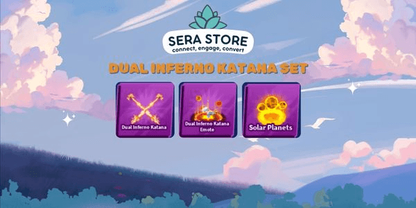 Gambar Product Dual Inferno Katana Set