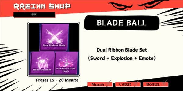 Gambar Product Dual Ribbon Blade Set