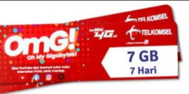 Gambar Product Paket Internet Harian 7 GB (3 Hari)