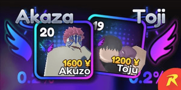 Gambar Product Akun Anime Crusaders (AKAZA Radiant + TOJI Radiant)
