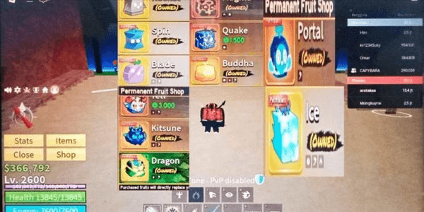 Gambar Product PVP and TRADING Account (BOUNTY 13M+ and LOTS OF FRUITS)