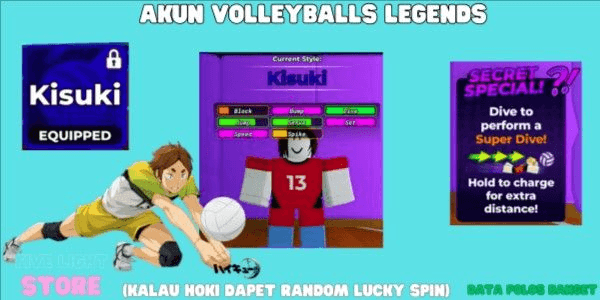 Gambar Product Kisuki / Kimiro (0.01%) - Volleyball Legends