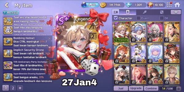 Gambar Product 27Jan4 - GETRICH COSTUME LEGENDARY HOON. EVO KEN. EVO MERIEL. EVO KIMOON. ETC