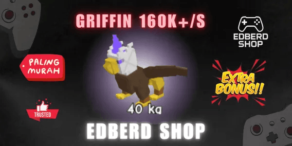 Griffin Pet 160k+/s Pets + BONUS
