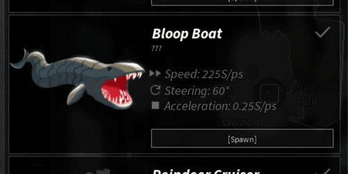 Gambar Product Bloop Boat 225 S/ps 60° Steering 0.25S /PS Acceleration