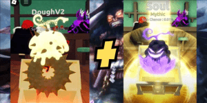 Akun Starter Fruit Battlegrounds - DoughV2 + Soul
