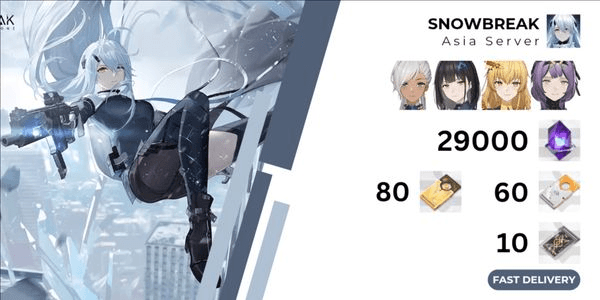 Gambar Product Akun Gacha DigiCash Snowbreak First Edition