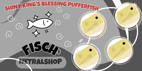 Gambar Product Shiny King's Blessing Pufferfish | Fisch RBL