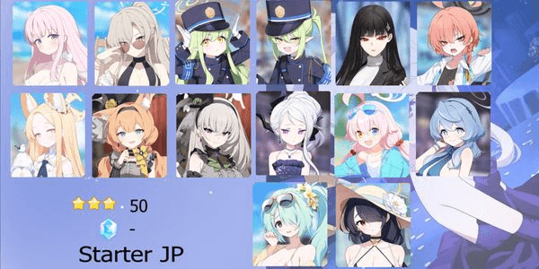 Gambar Product Account reroll Blue Archive Starter [JP]#7