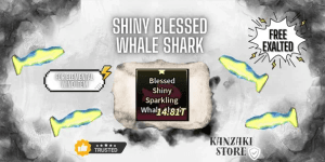 Shiny Blessed Whale Shark | BS Whale Shark | Wind Elemental Rod Material (FISCH)