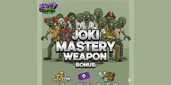 Gambar Product JOKI WEAPON MASTERY⚔️ | Hunty Zombie