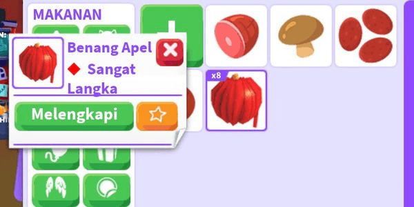 Gambar Product YARN APPLE ON ADOPTME