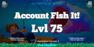 Account Fish It! | Level 75 | Instant Delivery