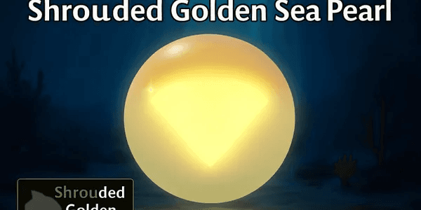 Shrouded Golden Sea Pearl