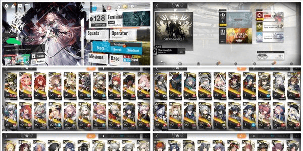 Gambar Product  Global | 215 Operators, 5 Limited, NEW Ulpianus, NEW Wisadel, Gavial, Eyjafjalla, Ela, Specter | 35 Operator *6 | 20 Outfit Skin AK102