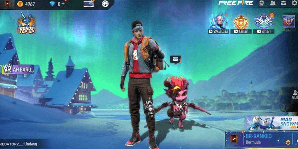 Gambar Product akun free fire level 5 fress