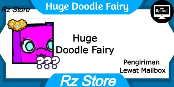 Huge Doodle Fairy