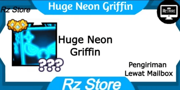 Huge Neon Griffin