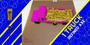 1 Truck of Refined Axe Lumber Tycoon 2