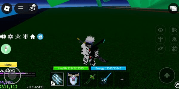 Gambar Product akun blox fruit yeti gamepass dark blade Perm t Rex Ava lumayan