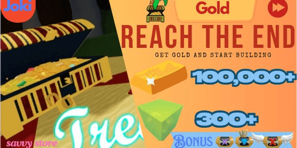 Gambar Product Joki to 100K GOLD & 300 Gold Blocks - Build a boat for treasure