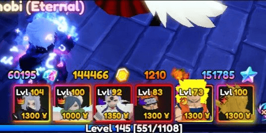 Gambar Product Unique Shinobi + Unique Origami + Dark mage, etc | Anime Adventures
