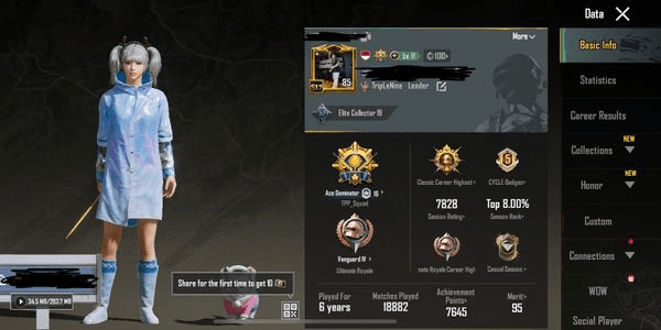 Gambar Product Jual akun pubg mobile