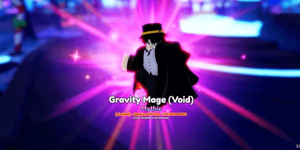 Gravity Mage (Void) - Anime Adventures