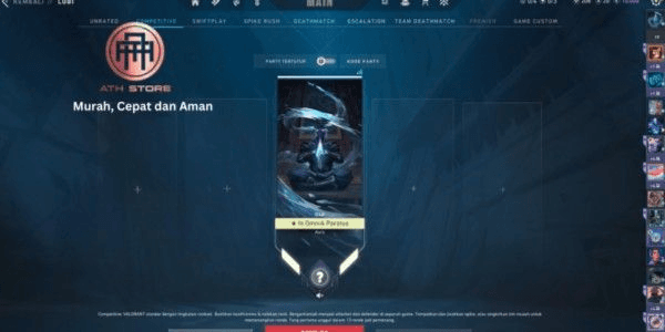 Gambar Product Akun Valorant Last Rank Ascendent 2 Skin Banyak Bundle Sultan Mewah & Agent Full